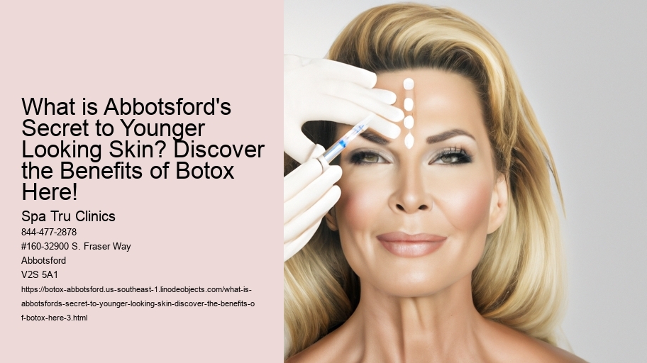 What is Abbotsford's Secret to Younger Looking Skin? Discover the Benefits of Botox Here!