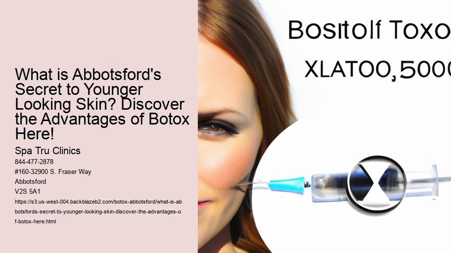 What is Abbotsford's Secret to Younger Looking Skin? Discover the Advantages of Botox Here!