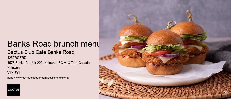 Cactus Club Instagram-worthy dishes