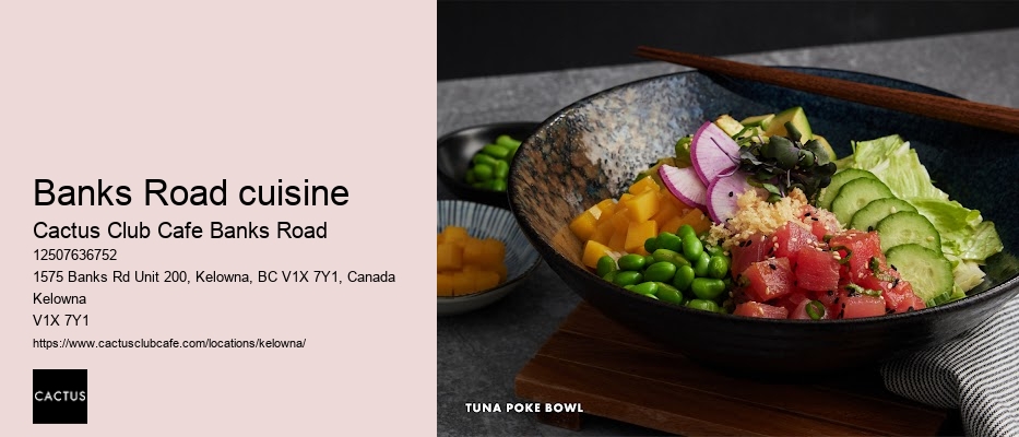 Kelowna restaurant with gluten-free menu
