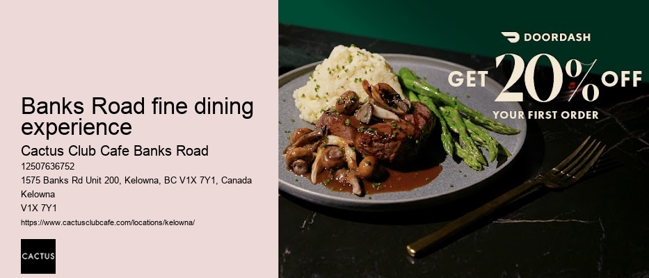 Banks Road cuisine