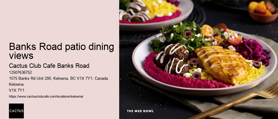 Kelowna restaurant with gluten-free options