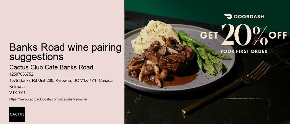 Kelowna restaurant with seasonal beer selections