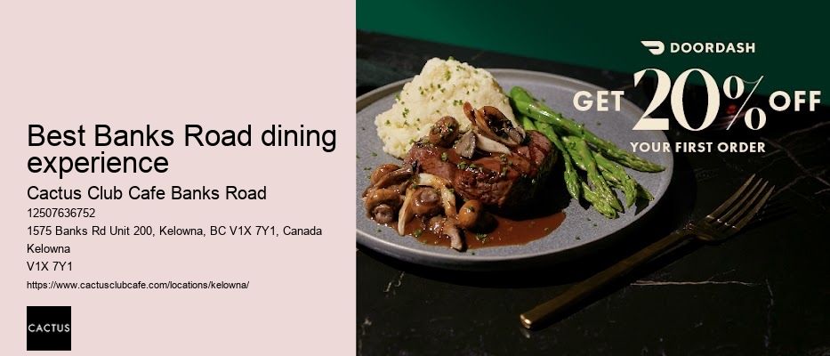 Cactus Club Cafe Banks Road reservation availability