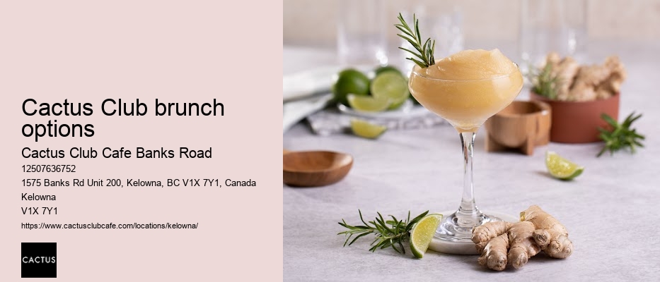 Kelowna restaurant with takeout options