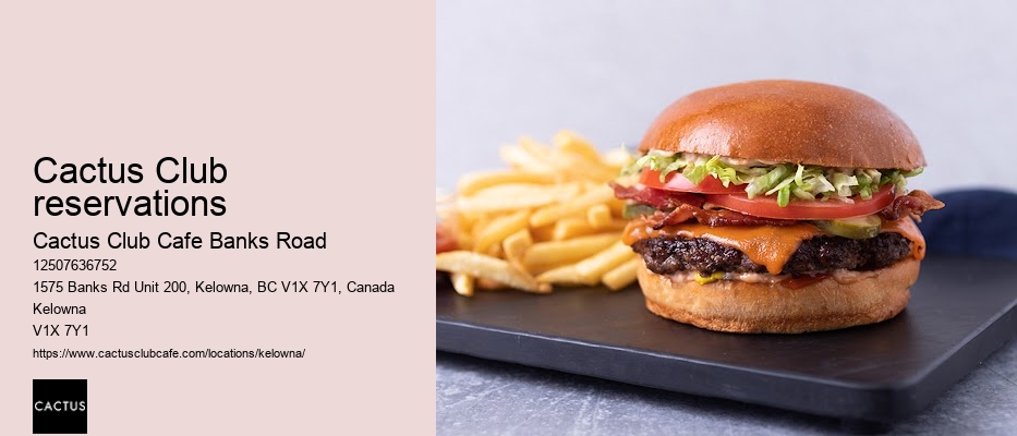 Kelowna dinner options