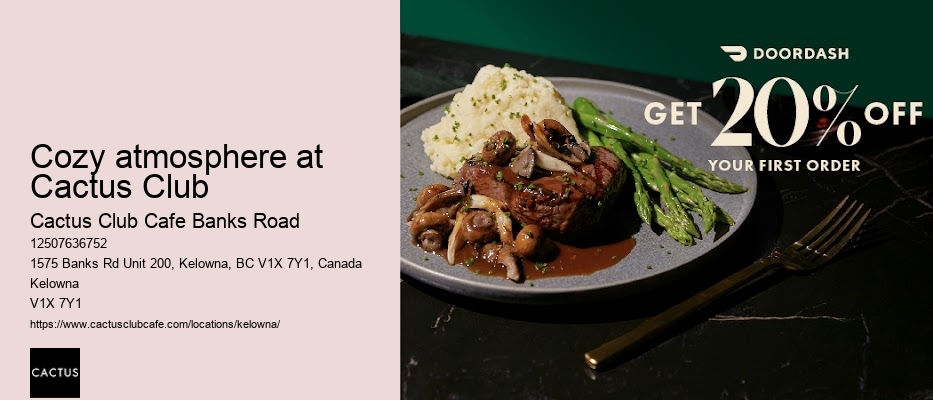 Banks Road culinary masterpieces