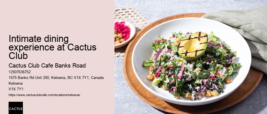 Trending dishes in Kelowna