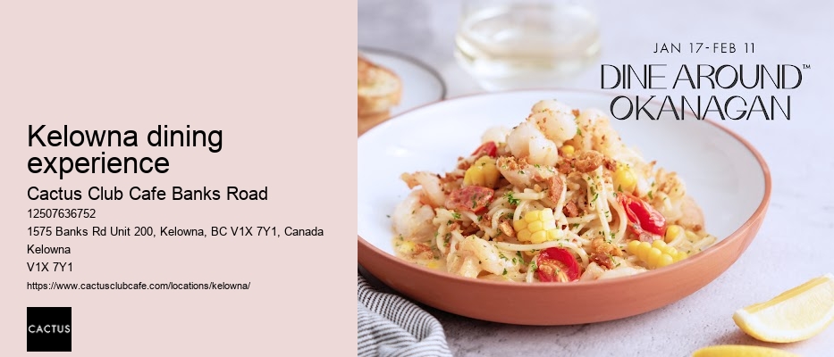 Banks Road gourmet dining experience