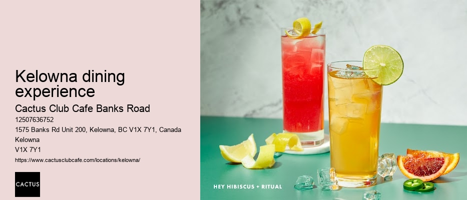 Banks Road coastal-inspired cuisine