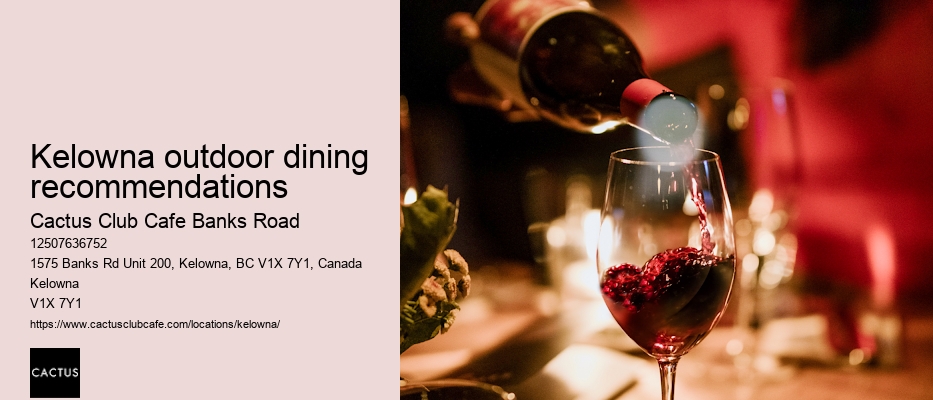 Kelowna restaurant