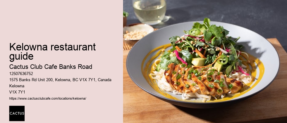 Cactus Club Cafe Banks Road reservation system online