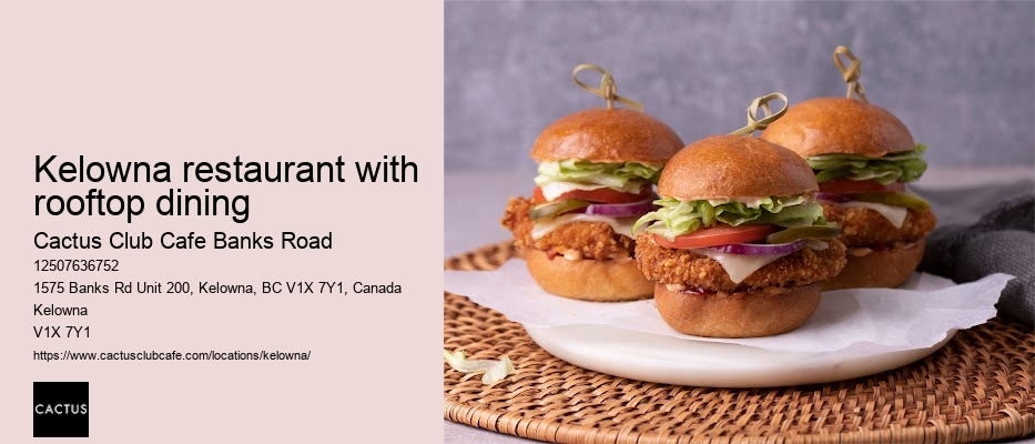 Kelowna food and wine pairing