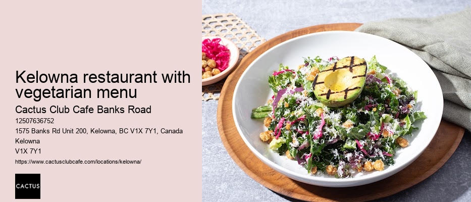 Banks Road culinary masterpieces