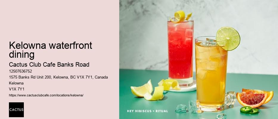Cactus Club Cafe Banks Road happy hour times