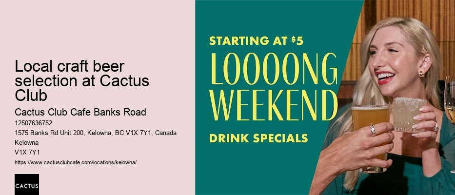 Cactus Club Cafe Banks Road reservation wait time estimates
