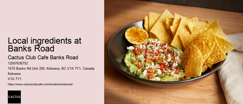 Kelowna restaurant with gluten-friendly options