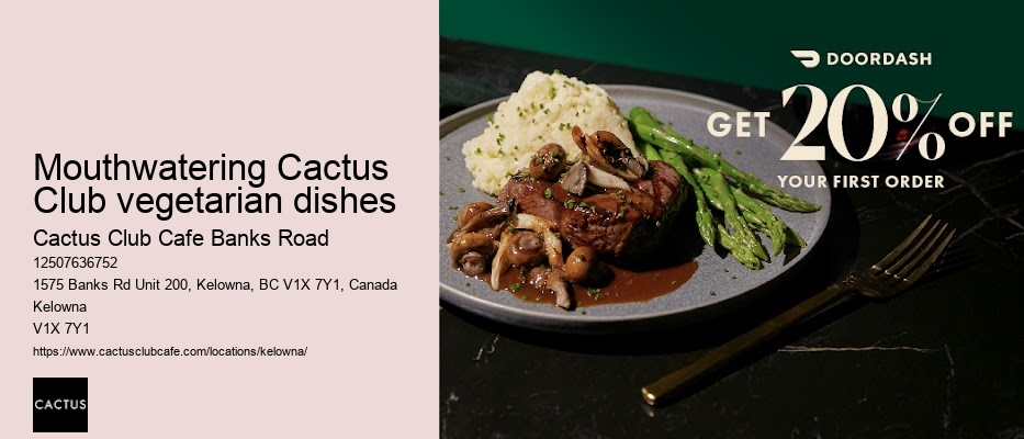 Cactus Club wine list