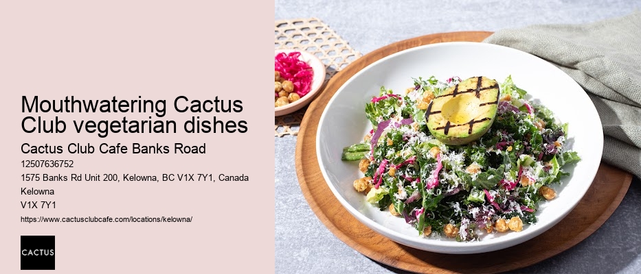 Kelowna restaurant with locally inspired dishes