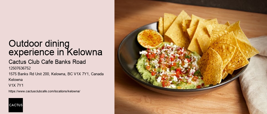 Kelowna restaurant deals