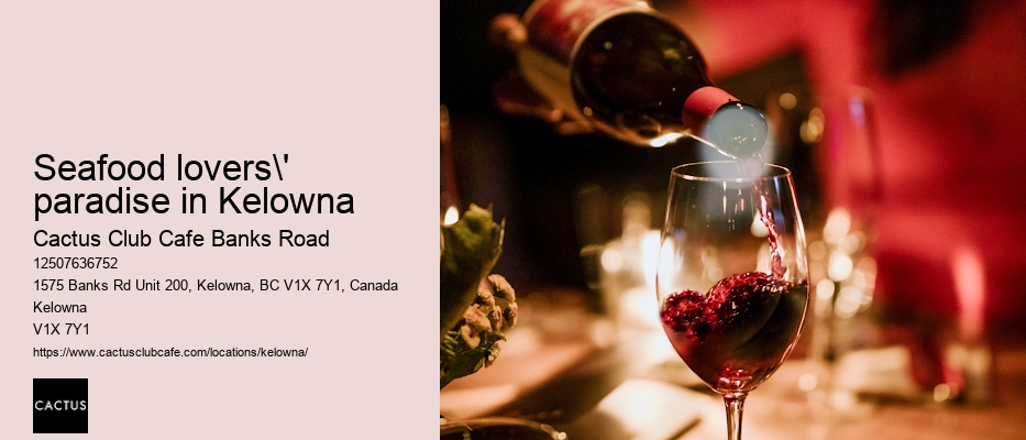 Cactus Club Cafe Banks Road events