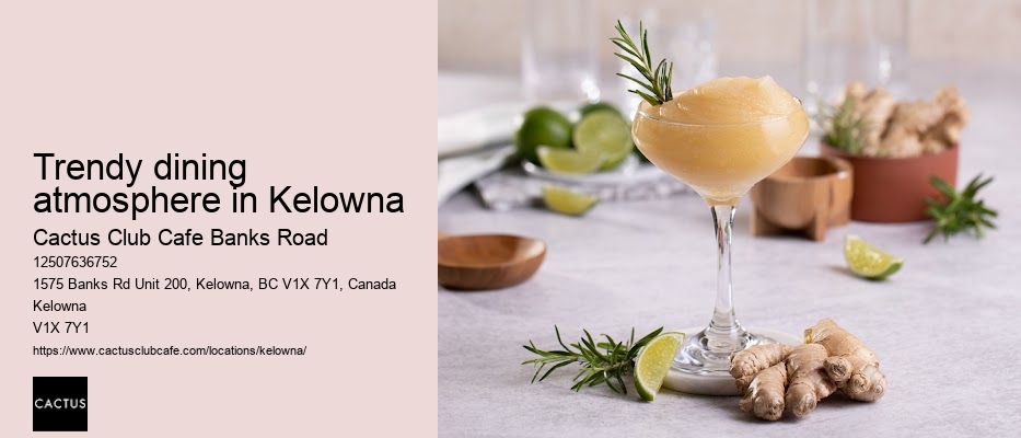 Must-try dishes in Kelowna