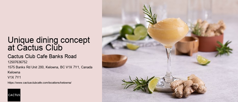 Cactus Club happy hour menu