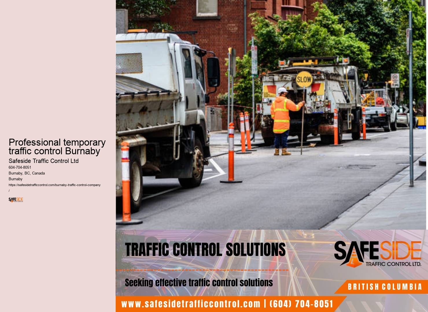 Mobile traffic control trailers