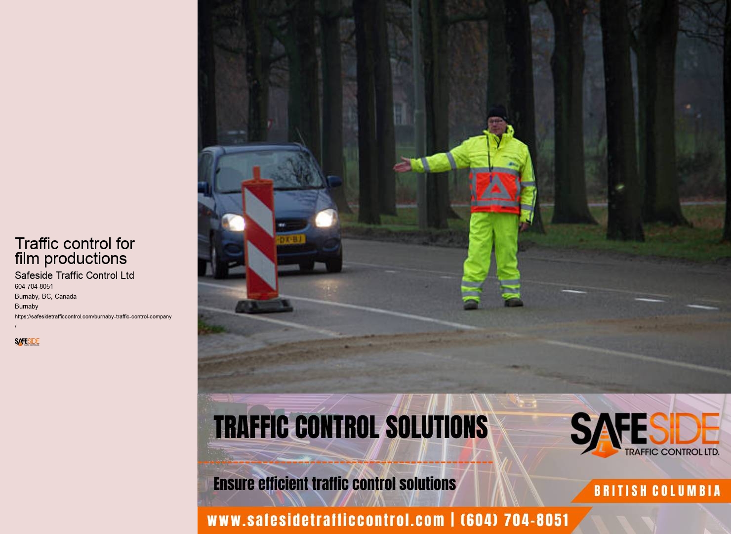 Effective traffic control measures Burnaby