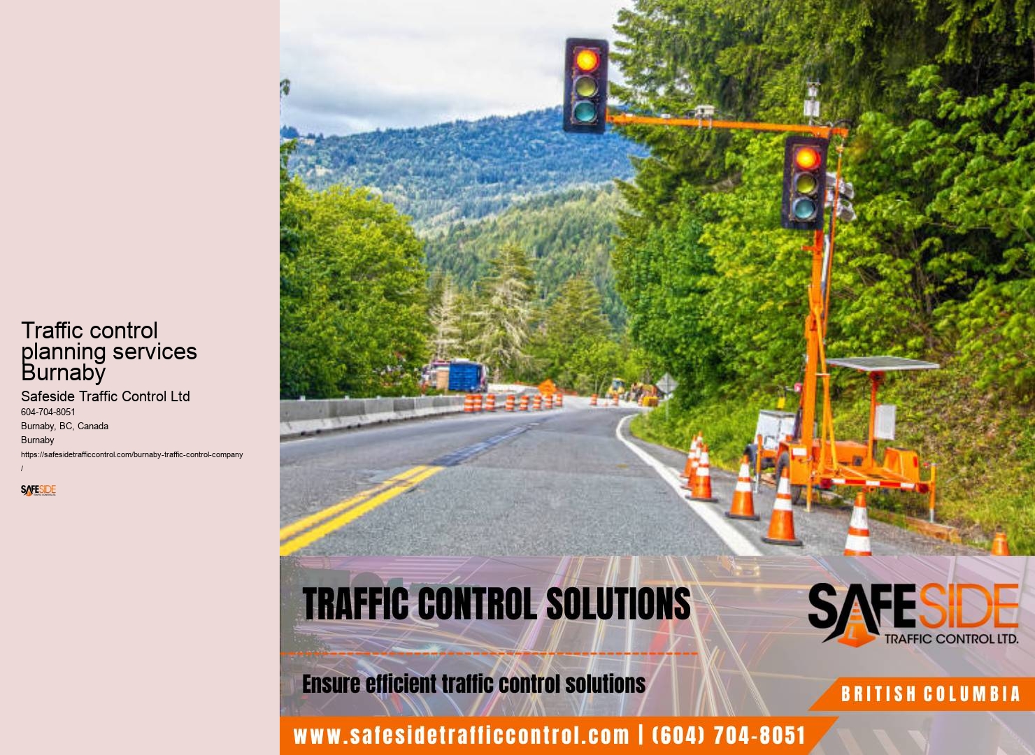 Promote road safety awareness Burnaby