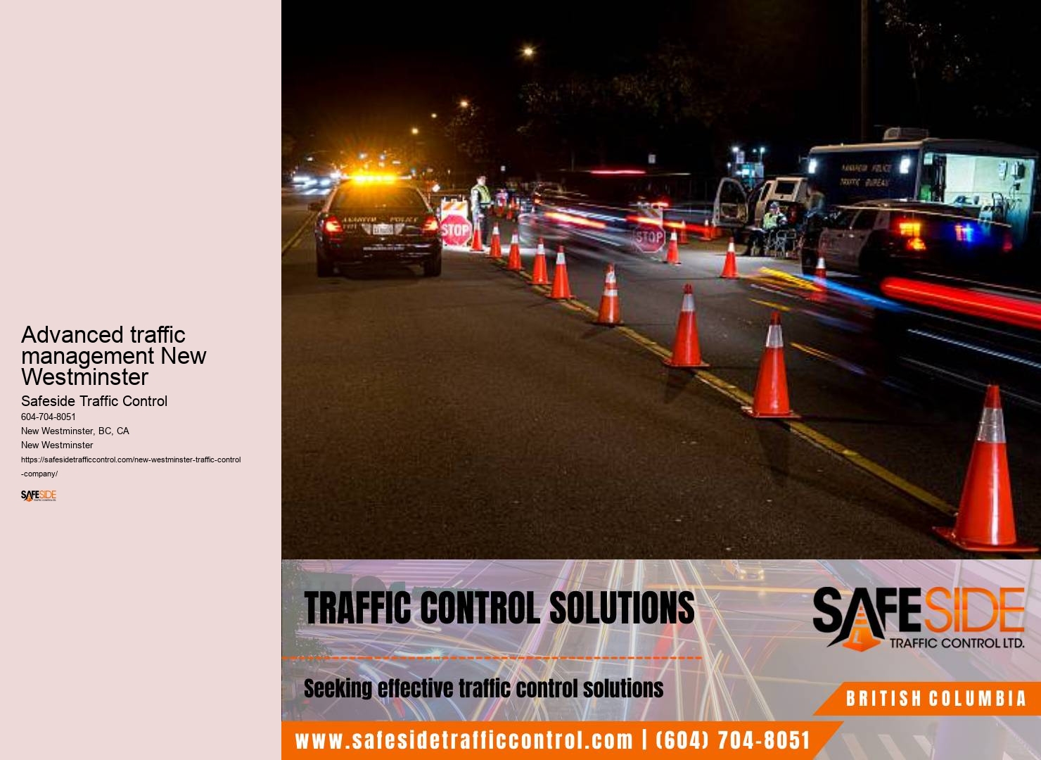 Traffic flow optimization software New Westminster