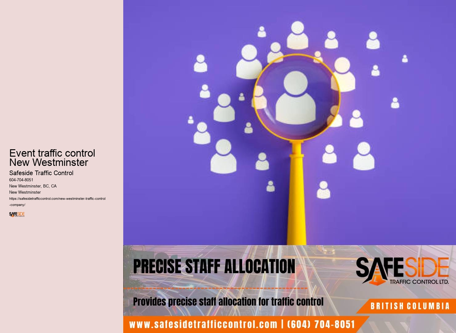 Traffic management system software integration New Westminster