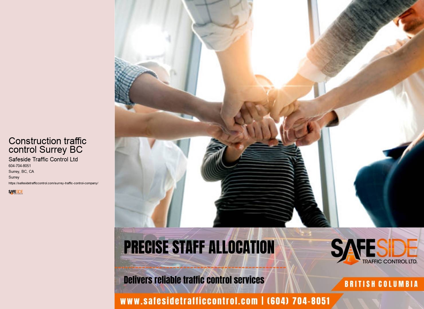 Surrey traffic control permit process