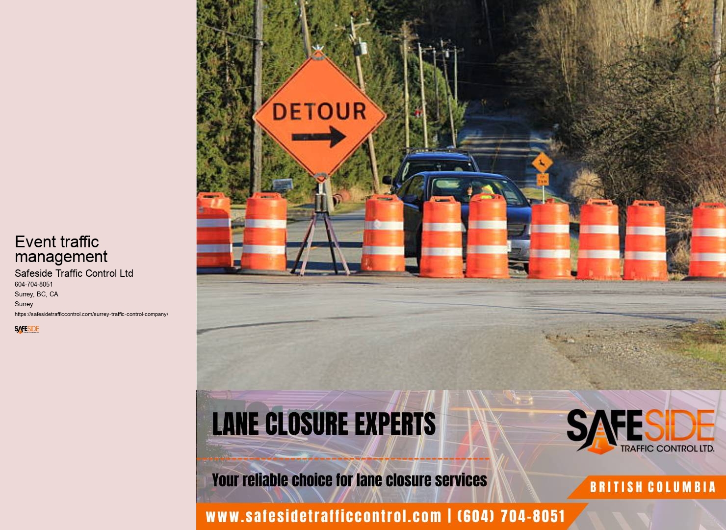 Traffic control personnel hiring Surrey