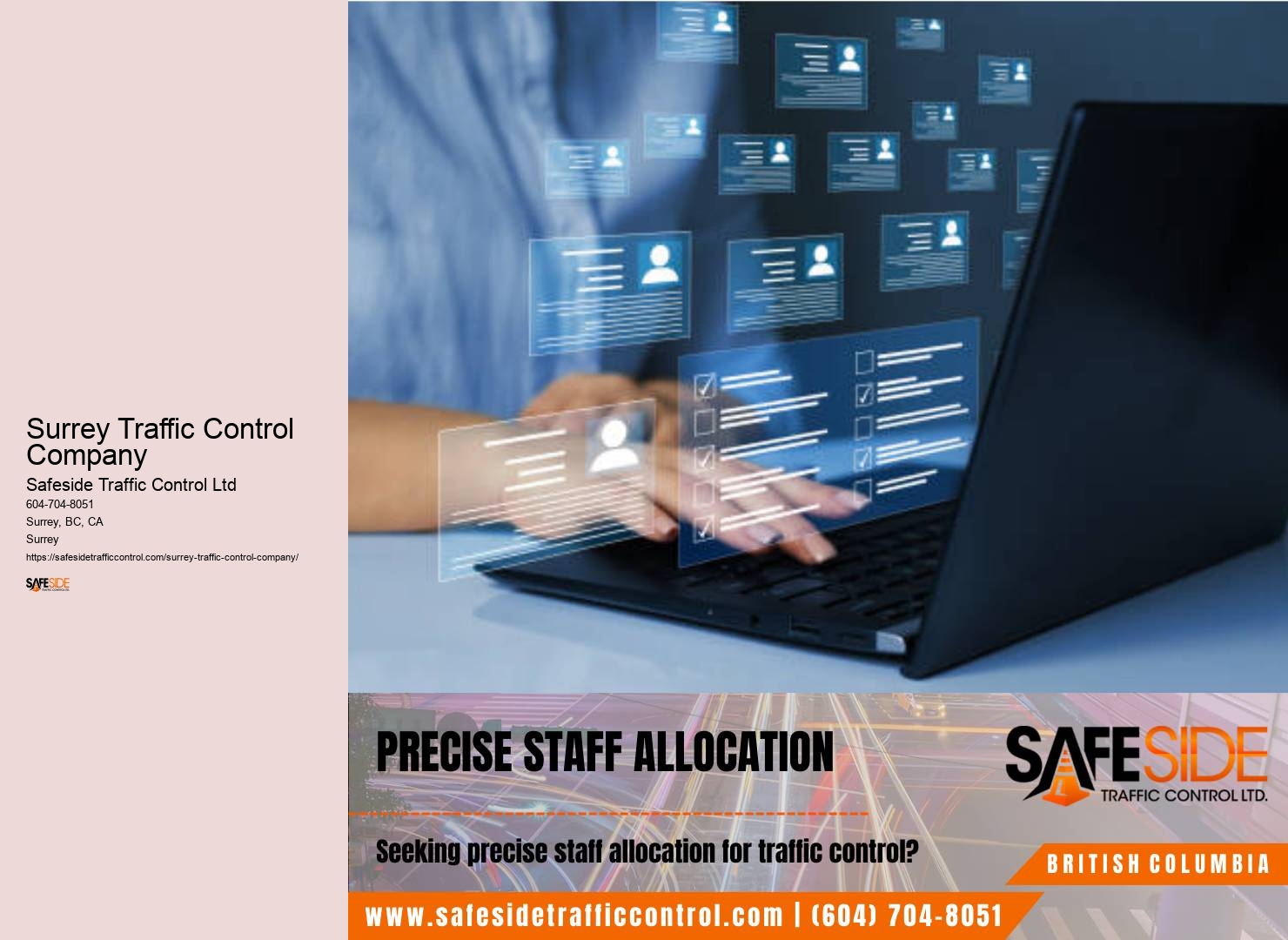 Surrey traffic control system documentation