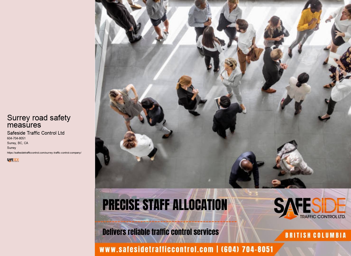 Traffic control system integration Surrey