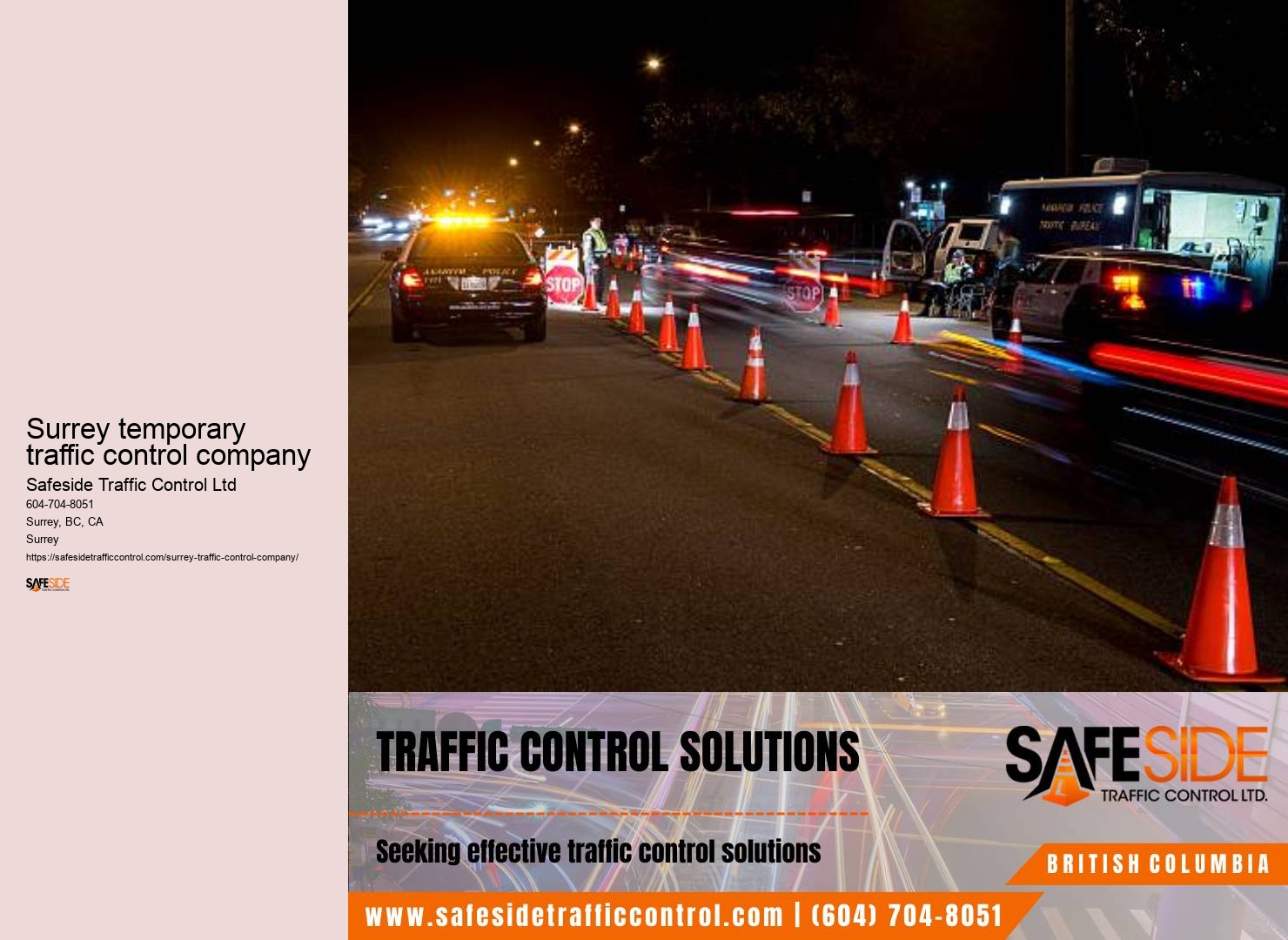 Temporary traffic management