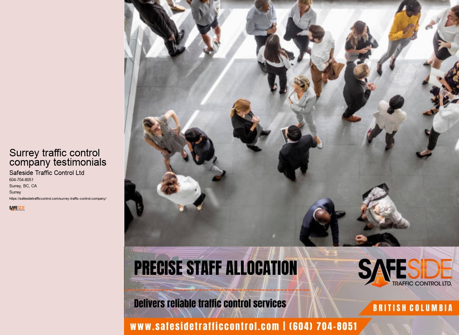 Surrey traffic coordination management