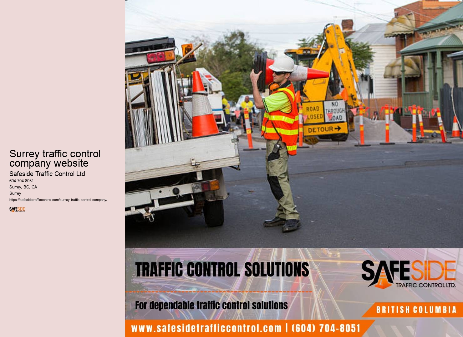 Traffic control system efficiency Surrey