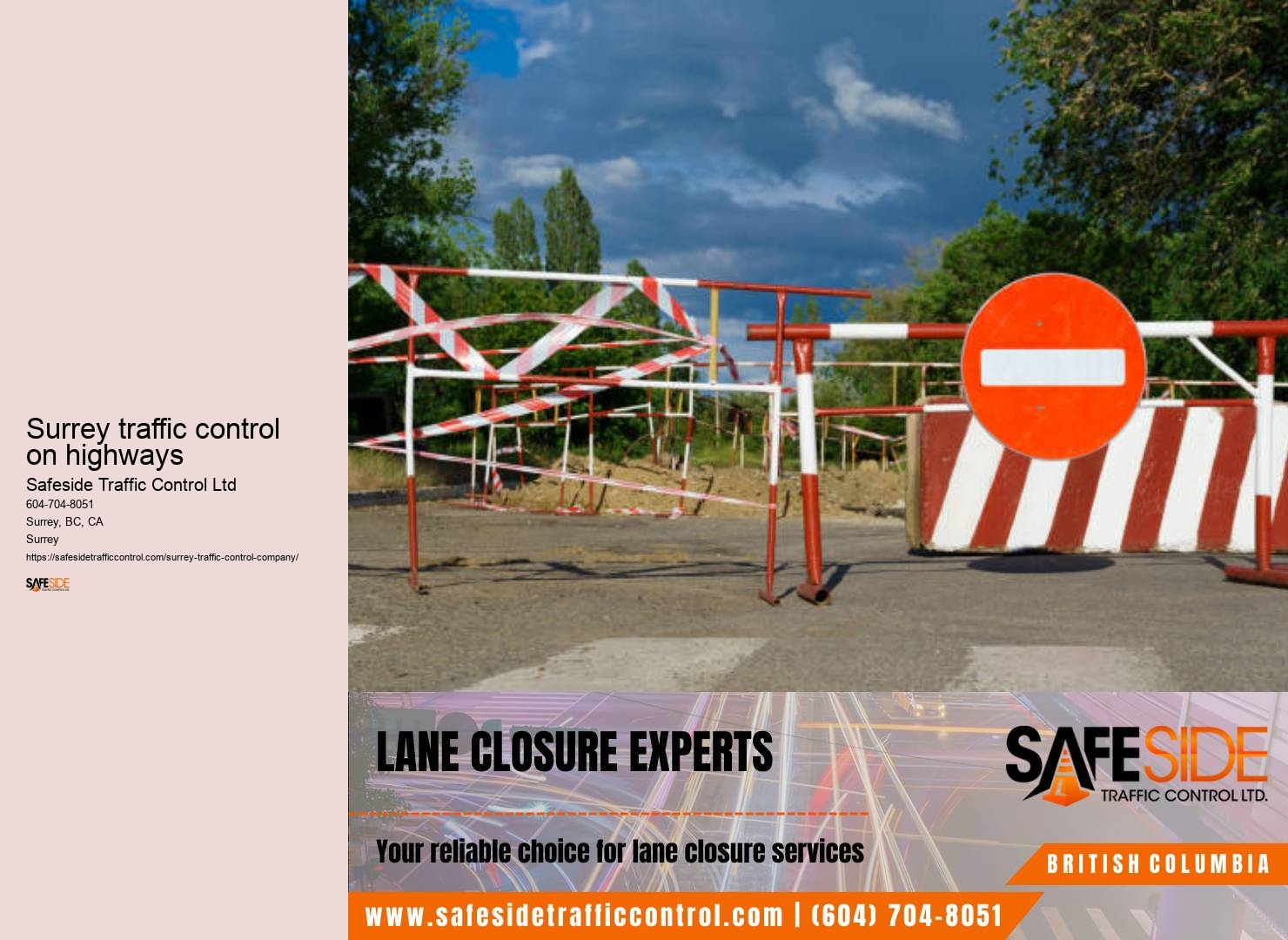 Surrey traffic control algorithm validation