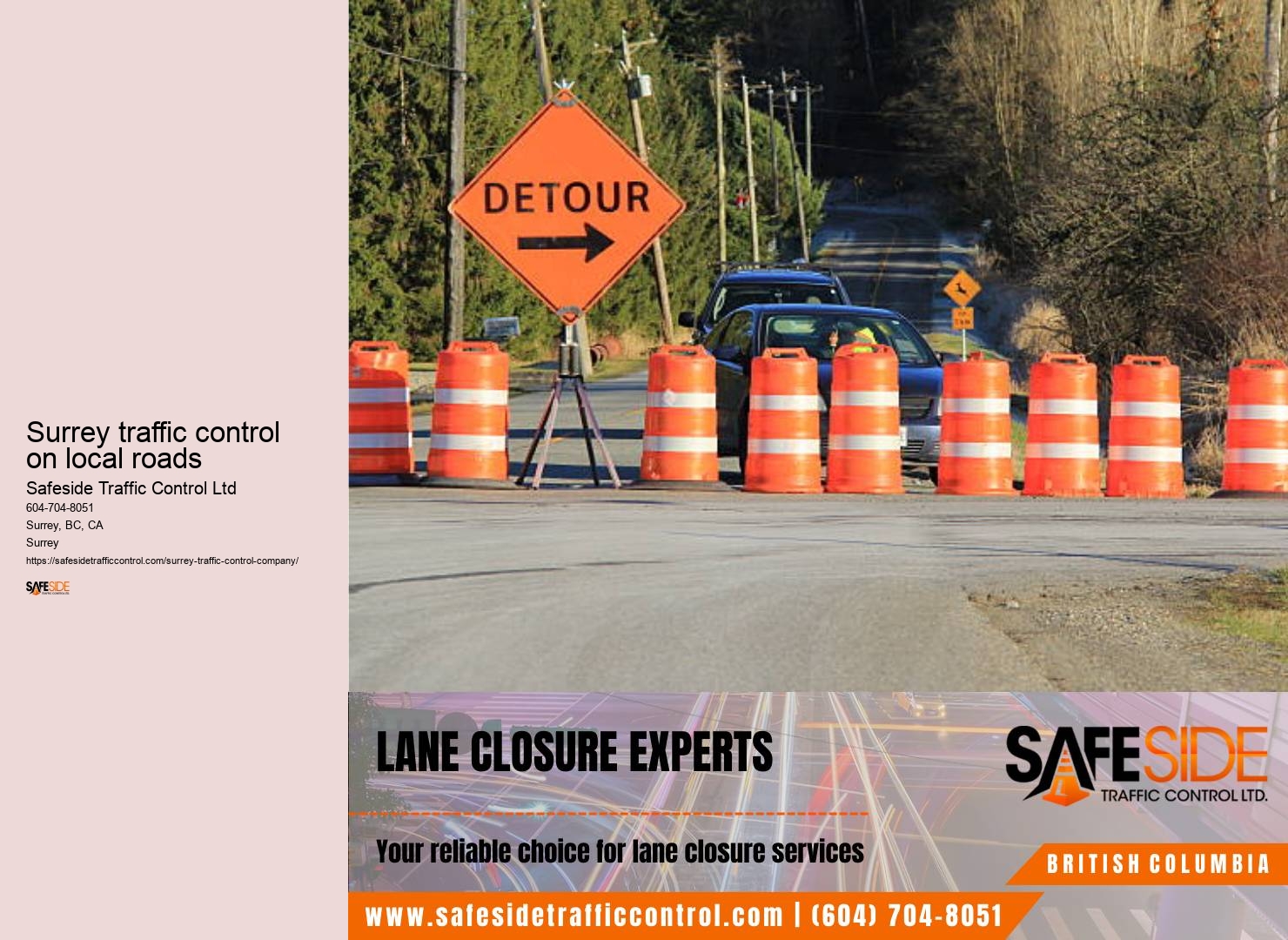 Traffic control algorithm improvement Surrey