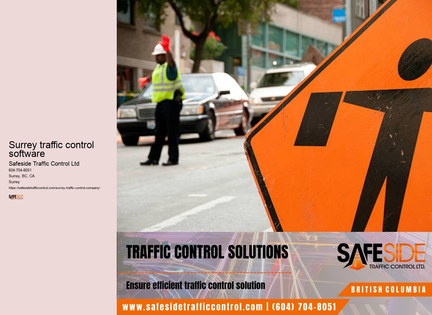 Traffic control penalties Surrey