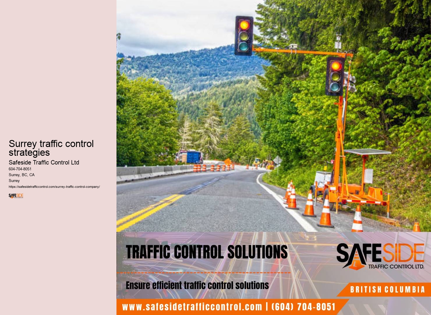 Surrey traffic control software solutions