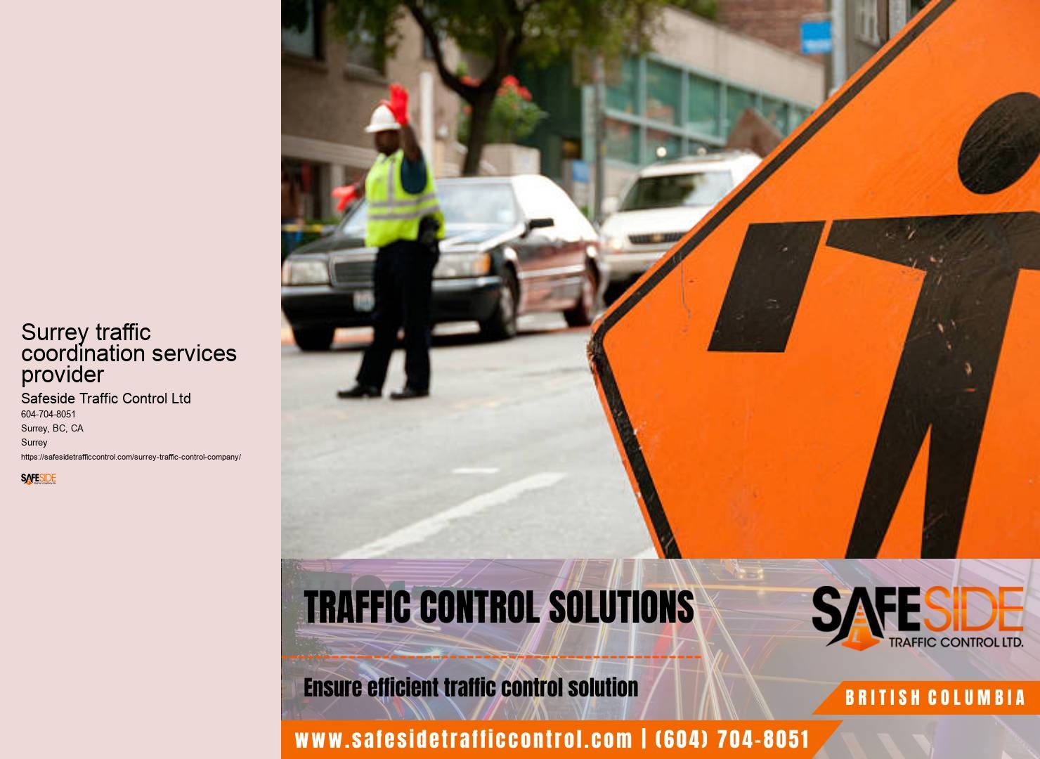 Lane closures Surrey services