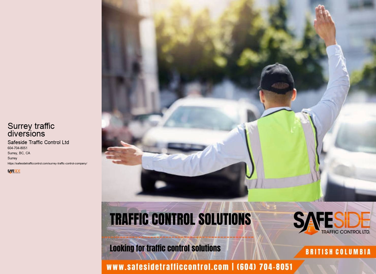 Traffic management Surrey BC
