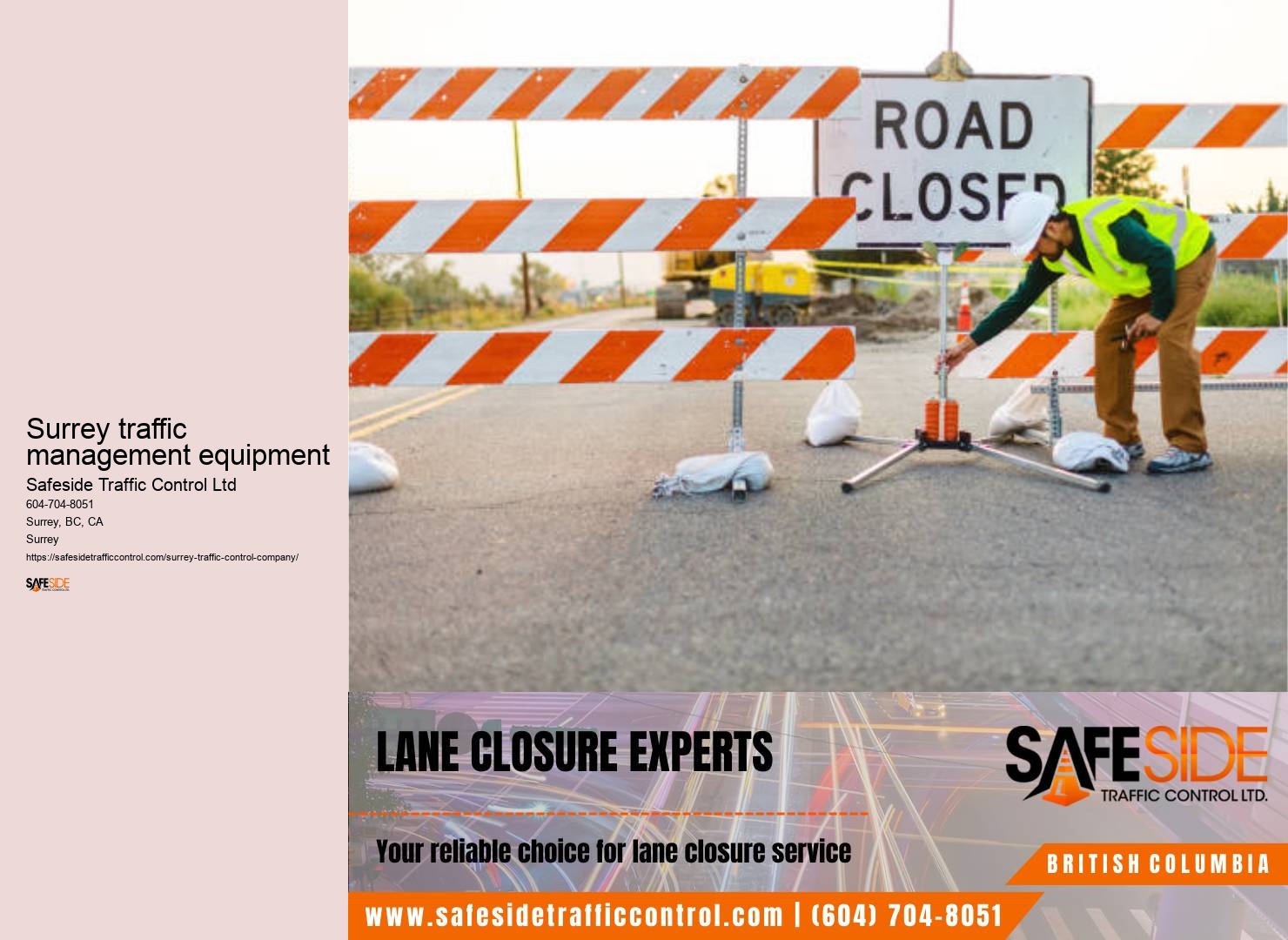 Traffic control algorithm refinement Surrey