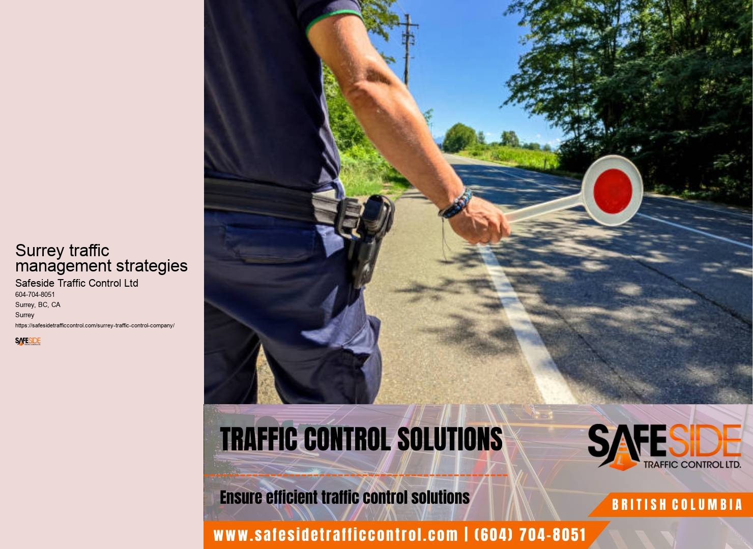 Surrey traffic control algorithm validation protocols