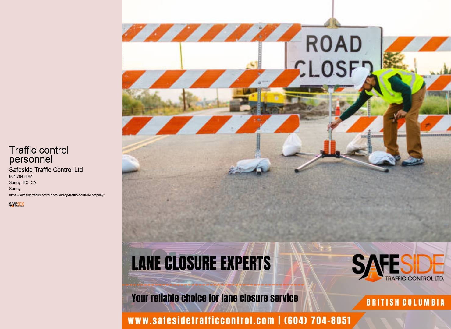 Surrey traffic control algorithm management