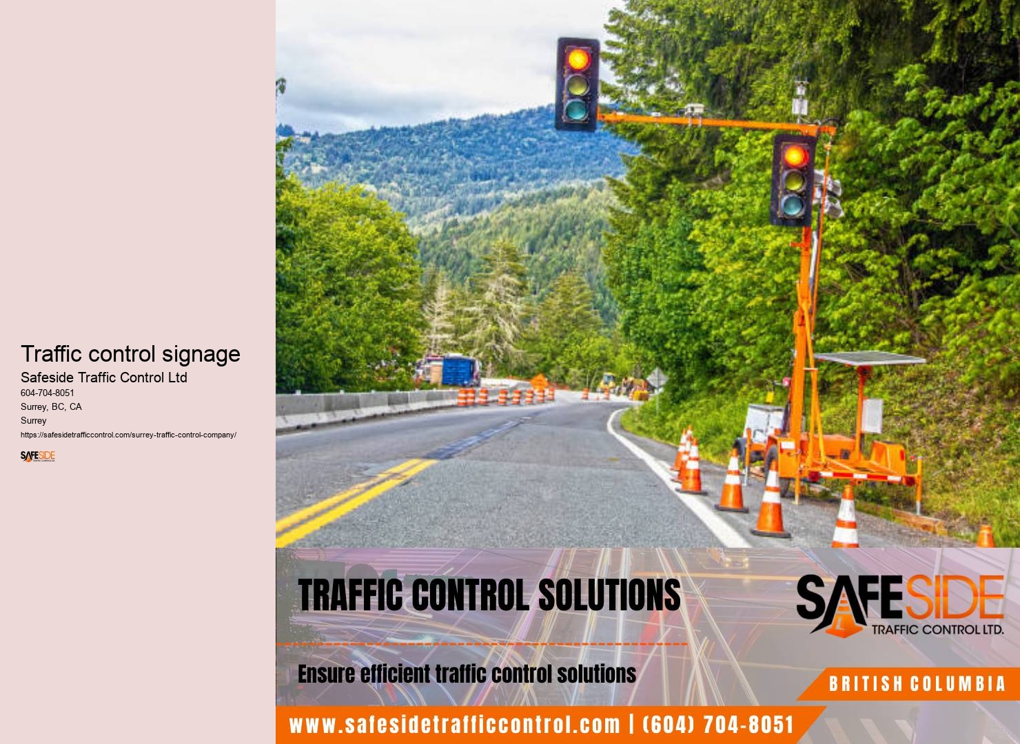 Traffic control system validation Surrey