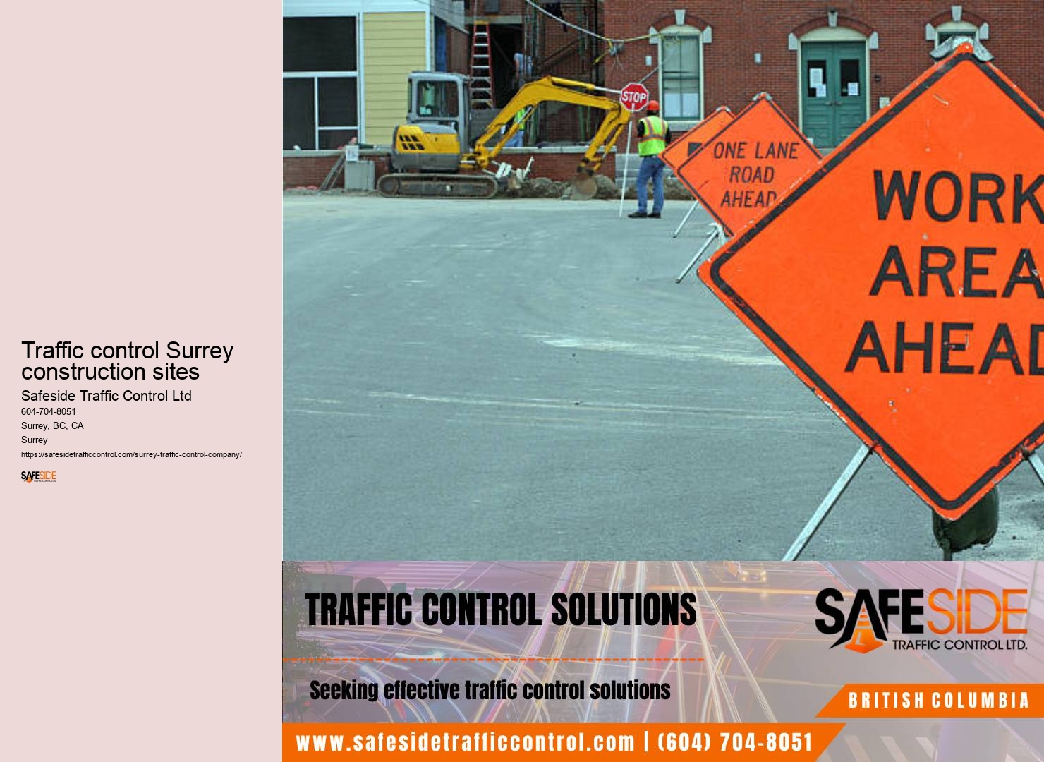 Surrey traffic control algorithm development